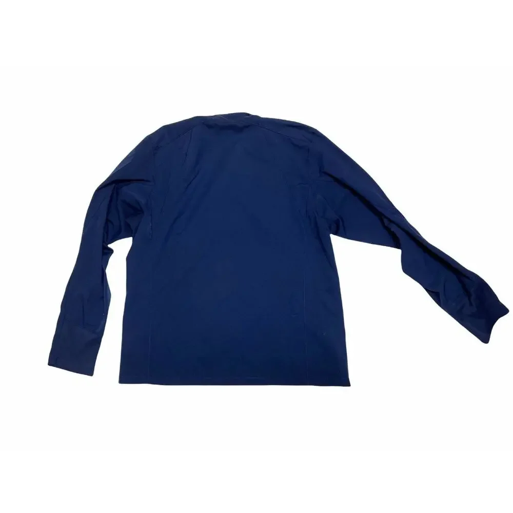 Dickies Lightweight Full Zip Blue Jacket L Large